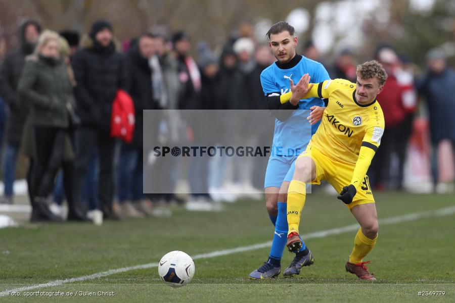 Tim Littmann, Sportgelände Am Sonnenstuhl, Randersacker, 21.01.2023, sport, action, BFV, Januar 2023, Fussball, Freundschaftsspiel, Regional-FS, VFB, FWK, VfB Bad Mergentheim, FC Würzburger Kickers - Bild-ID: 2349779