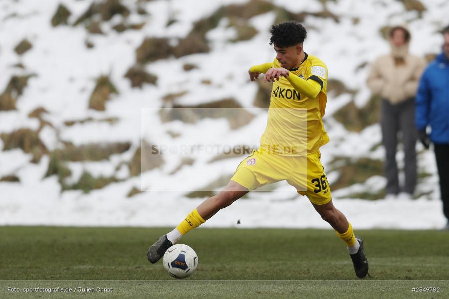 Andre Leipold, Sportgelände Am Sonnenstuhl, Randersacker, 21.01.2023, sport, action, BFV, Januar 2023, Fussball, Freundschaftsspiel, Regional-FS, VFB, FWK, VfB Bad Mergentheim, FC Würzburger Kickers - Bild-ID: 2349782