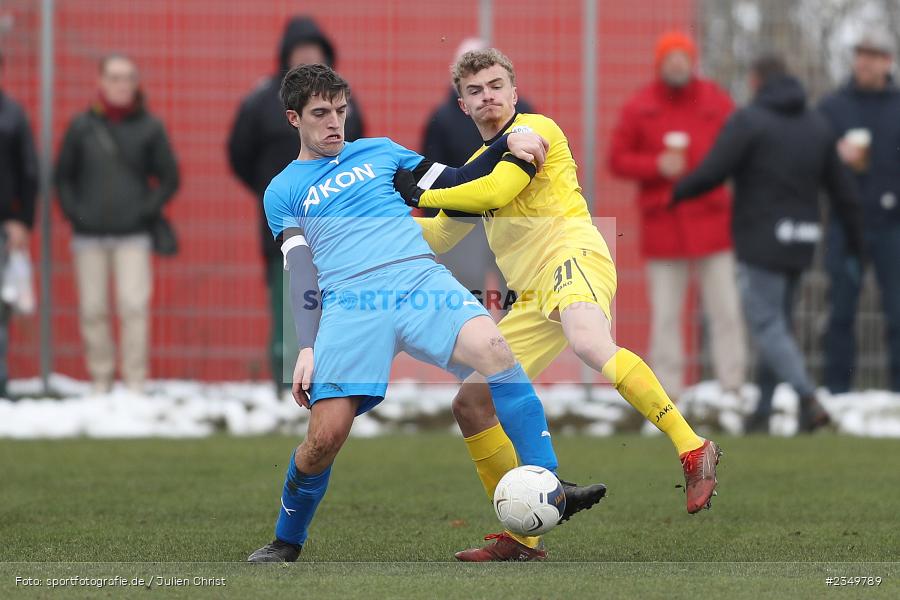 Sandro Wolfart, Sportgelände Am Sonnenstuhl, Randersacker, 21.01.2023, sport, action, BFV, Januar 2023, Fussball, Freundschaftsspiel, Regional-FS, VFB, FWK, VfB Bad Mergentheim, FC Würzburger Kickers - Bild-ID: 2349789