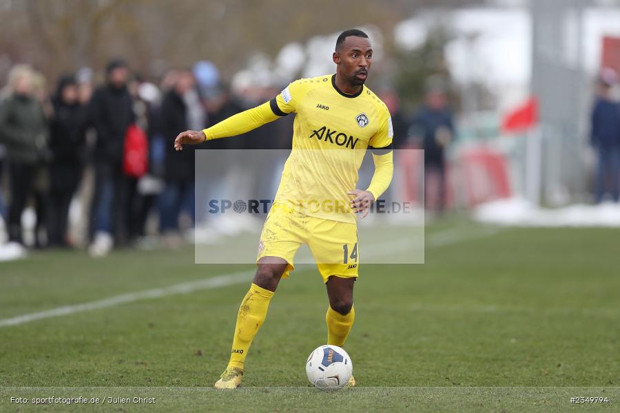 Saliou Sané, Sportgelände Am Sonnenstuhl, Randersacker, 21.01.2023, sport, action, BFV, Januar 2023, Fussball, Freundschaftsspiel, Regional-FS, VFB, FWK, VfB Bad Mergentheim, FC Würzburger Kickers - Bild-ID: 2349794