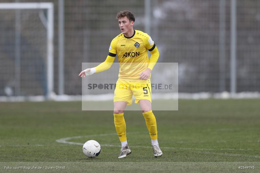 Aron Unrath, Sportgelände Am Sonnenstuhl, Randersacker, 21.01.2023, sport, action, BFV, Januar 2023, Fussball, Freundschaftsspiel, Regional-FS, VFB, FWK, VfB Bad Mergentheim, FC Würzburger Kickers - Bild-ID: 2349795