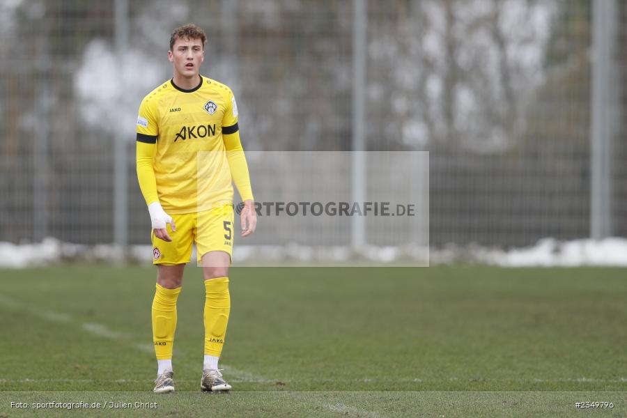 Aron Unrath, Sportgelände Am Sonnenstuhl, Randersacker, 21.01.2023, sport, action, BFV, Januar 2023, Fussball, Freundschaftsspiel, Regional-FS, VFB, FWK, VfB Bad Mergentheim, FC Würzburger Kickers - Bild-ID: 2349796