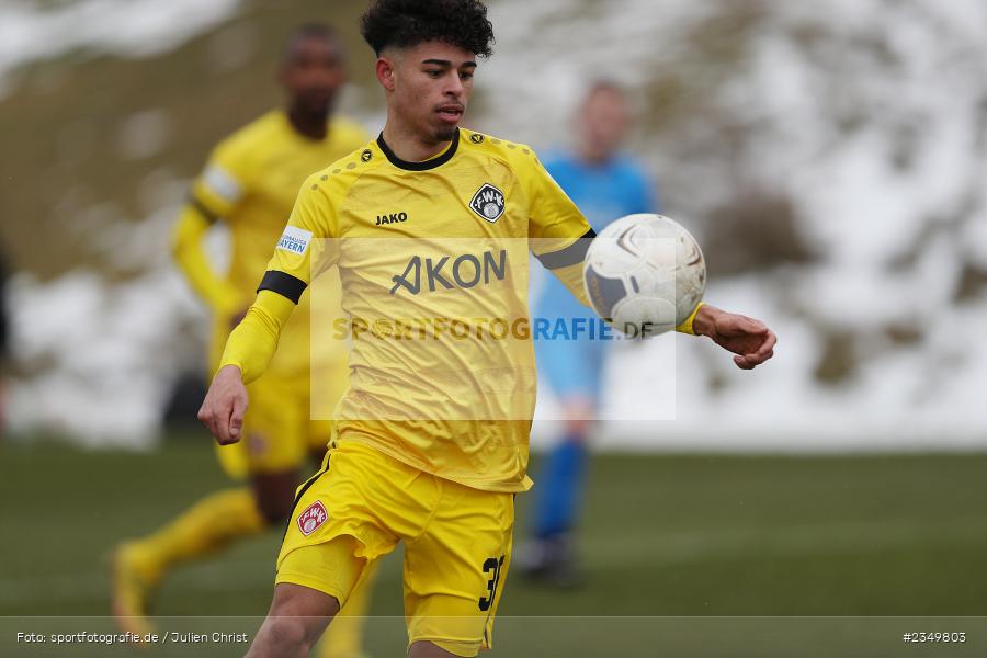 Andre Leipold, Sportgelände Am Sonnenstuhl, Randersacker, 21.01.2023, sport, action, BFV, Januar 2023, Fussball, Freundschaftsspiel, Regional-FS, VFB, FWK, VfB Bad Mergentheim, FC Würzburger Kickers - Bild-ID: 2349803