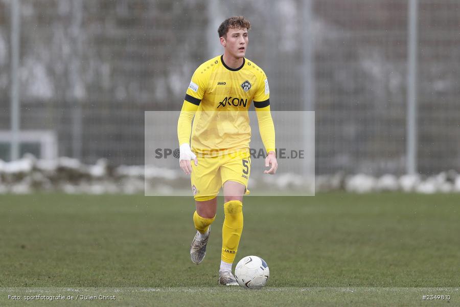 Aron Unrath, Sportgelände Am Sonnenstuhl, Randersacker, 21.01.2023, sport, action, BFV, Januar 2023, Fussball, Freundschaftsspiel, Regional-FS, VFB, FWK, VfB Bad Mergentheim, FC Würzburger Kickers - Bild-ID: 2349810 Aron Unrath, Sportgelände Am Sonnenstuhl, Randersacker, 21.01.2023, sport, action, BFV, Januar 2023, Fussball, Freundschaftsspiel, Regional-FS, VFB, FWK, VfB Bad Mergentheim, FC Würzburger Kickers - Bild-ID: 2349810
