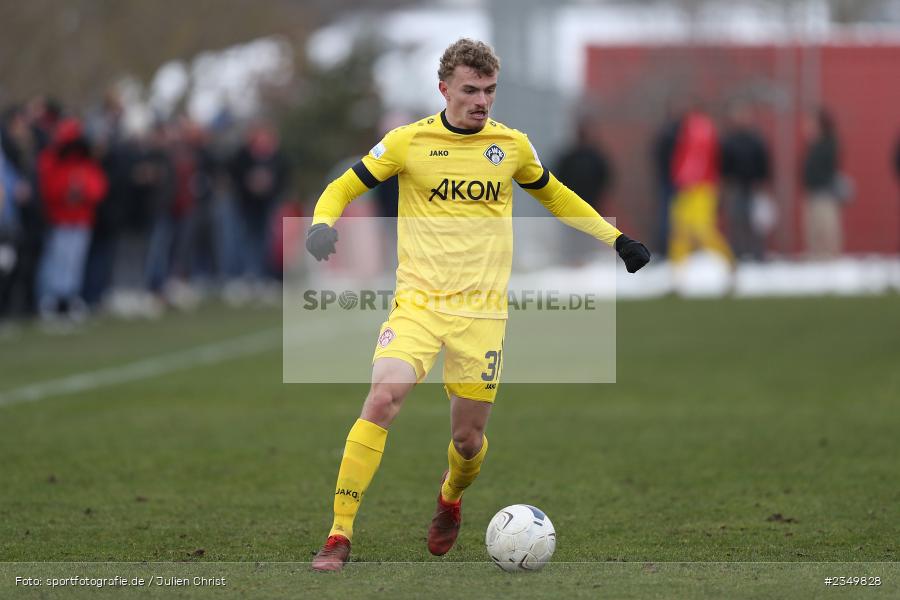 Tim Littmann, Sportgelände Am Sonnenstuhl, Randersacker, 21.01.2023, sport, action, BFV, Januar 2023, Fussball, Freundschaftsspiel, Regional-FS, VFB, FWK, VfB Bad Mergentheim, FC Würzburger Kickers - Bild-ID: 2349828