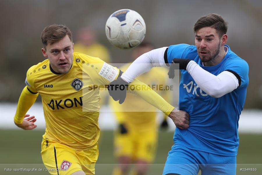 Thomas Haas, Sportgelände Am Sonnenstuhl, Randersacker, 21.01.2023, sport, action, BFV, Januar 2023, Fussball, Freundschaftsspiel, Regional-FS, VFB, FWK, VfB Bad Mergentheim, FC Würzburger Kickers - Bild-ID: 2349833
