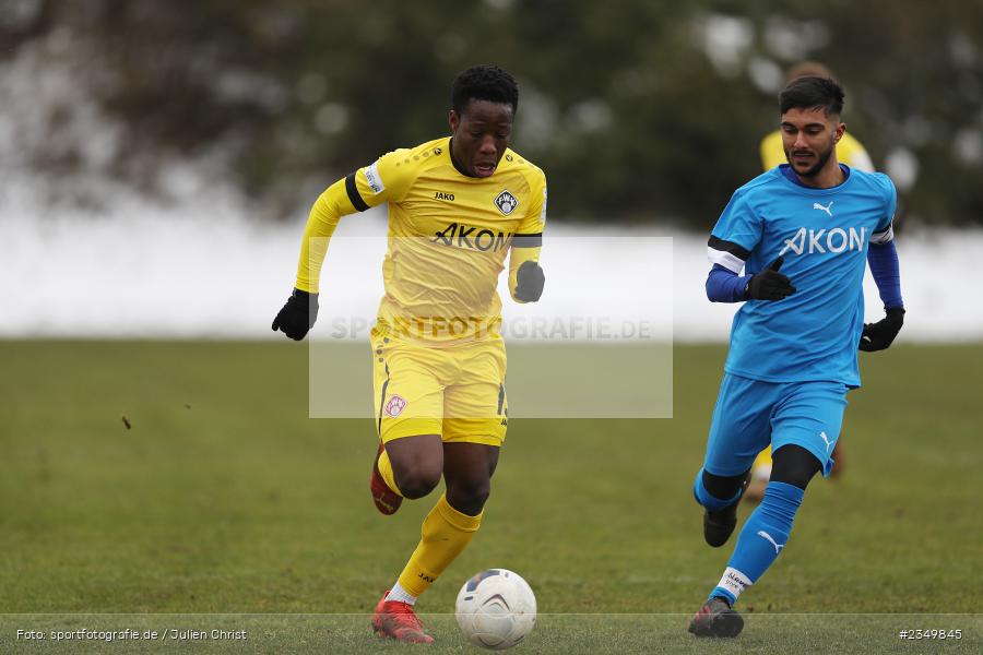 Benjika Caciel, Sportgelände Am Sonnenstuhl, Randersacker, 21.01.2023, sport, action, BFV, Januar 2023, Fussball, Freundschaftsspiel, Regional-FS, VFB, FWK, VfB Bad Mergentheim, FC Würzburger Kickers - Bild-ID: 2349845 Benjika Caciel, Sportgelände Am Sonnenstuhl, Randersacker, 21.01.2023, sport, action, BFV, Januar 2023, Fussball, Freundschaftsspiel, Regional-FS, VFB, FWK, VfB Bad Mergentheim, FC Würzburger Kickers - Bild-ID: 2349845