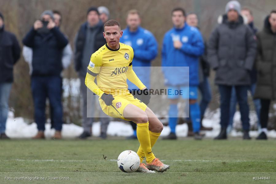 Benyas Solomon Junge-Abiol, Sportgelände Am Sonnenstuhl, Randersacker, 21.01.2023, sport, action, BFV, Januar 2023, Fussball, Freundschaftsspiel, Regional-FS, VFB, FWK, VfB Bad Mergentheim, FC Würzburger Kickers - Bild-ID: 2349847 Benyas Solomon Junge-Abiol, Sportgelände Am Sonnenstuhl, Randersacker, 21.01.2023, sport, action, BFV, Januar 2023, Fussball, Freundschaftsspiel, Regional-FS, VFB, FWK, VfB Bad Mergentheim, FC Würzburger Kickers - Bild-ID: 2349847