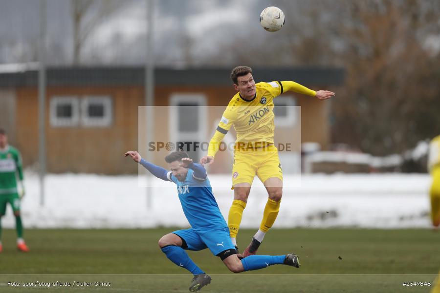 Lukas Müller, Sportgelände Am Sonnenstuhl, Randersacker, 21.01.2023, sport, action, BFV, Januar 2023, Fussball, Freundschaftsspiel, Regional-FS, VFB, FWK, VfB Bad Mergentheim, FC Würzburger Kickers - Bild-ID: 2349848 Lukas Müller, Sportgelände Am Sonnenstuhl, Randersacker, 21.01.2023, sport, action, BFV, Januar 2023, Fussball, Freundschaftsspiel, Regional-FS, VFB, FWK, VfB Bad Mergentheim, FC Würzburger Kickers - Bild-ID: 2349848