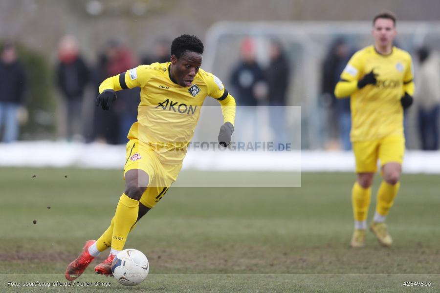 Benjika Caciel, Sportgelände Am Sonnenstuhl, Randersacker, 21.01.2023, sport, action, BFV, Januar 2023, Fussball, Freundschaftsspiel, Regional-FS, VFB, FWK, VfB Bad Mergentheim, FC Würzburger Kickers - Bild-ID: 2349866