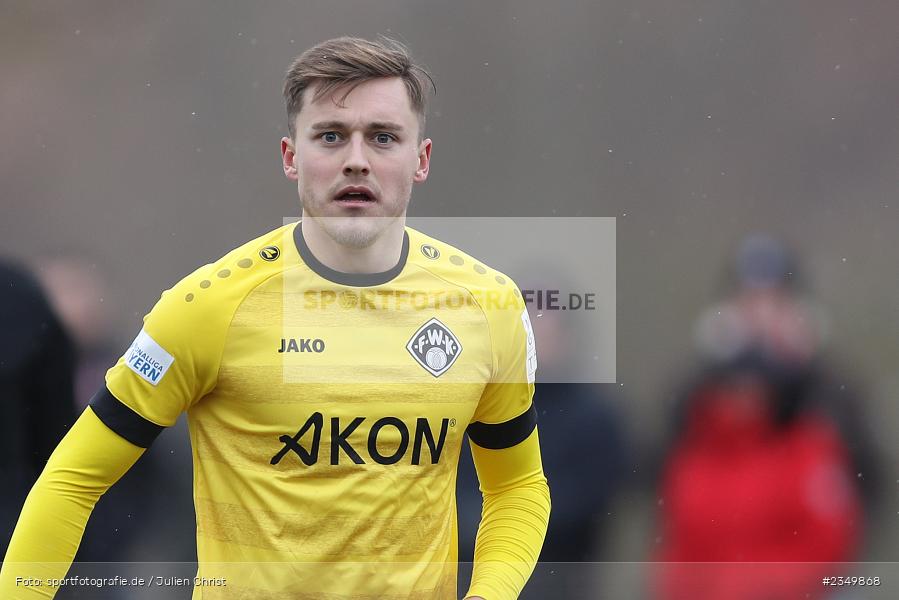 Thomas Haas, Sportgelände Am Sonnenstuhl, Randersacker, 21.01.2023, sport, action, BFV, Januar 2023, Fussball, Freundschaftsspiel, Regional-FS, VFB, FWK, VfB Bad Mergentheim, FC Würzburger Kickers - Bild-ID: 2349868
