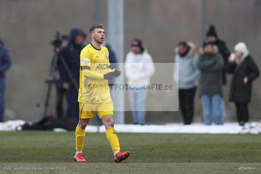 Egor Zelenskiy, Sportgelände Am Sonnenstuhl, Randersacker, 21.01.2023, sport, action, BFV, Januar 2023, Fussball, Freundschaftsspiel, Regional-FS, VFB, FWK, VfB Bad Mergentheim, FC Würzburger Kickers - Bild-ID: 2349869