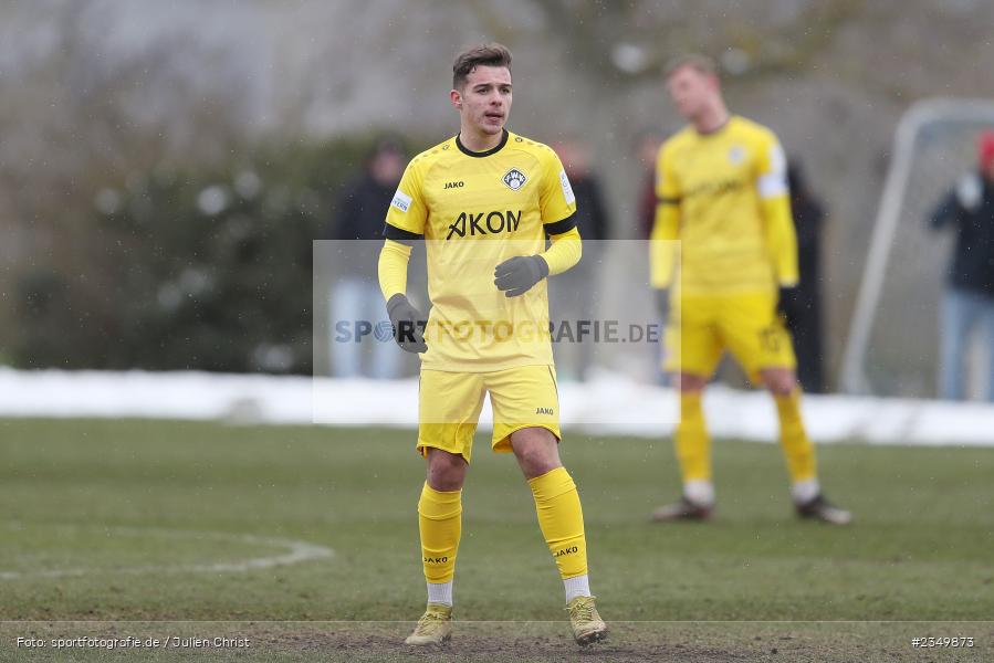 Vladislav Ursu, Sportgelände Am Sonnenstuhl, Randersacker, 21.01.2023, sport, action, BFV, Januar 2023, Fussball, Freundschaftsspiel, Regional-FS, VFB, FWK, VfB Bad Mergentheim, FC Würzburger Kickers - Bild-ID: 2349873