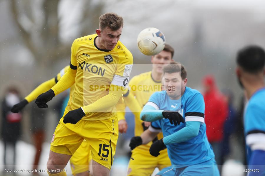 Felix Göttlicher, Sportgelände Am Sonnenstuhl, Randersacker, 21.01.2023, sport, action, BFV, Januar 2023, Fussball, Freundschaftsspiel, Regional-FS, VFB, FWK, VfB Bad Mergentheim, FC Würzburger Kickers - Bild-ID: 2349876