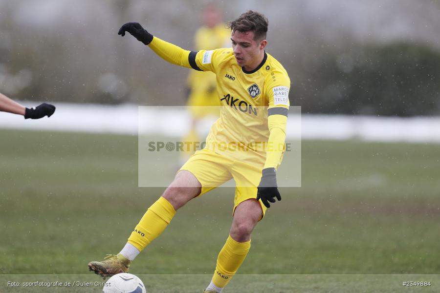 Vladislav Ursu, Sportgelände Am Sonnenstuhl, Randersacker, 21.01.2023, sport, action, BFV, Januar 2023, Fussball, Freundschaftsspiel, Regional-FS, VFB, FWK, VfB Bad Mergentheim, FC Würzburger Kickers - Bild-ID: 2349884