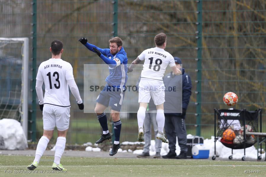 Tino Kummer, Kunstrasenspielfeld, Rimpar, 28.01.2023, sport, action, BFV, Fussball, Landesliga Nordwest, Landesfreundschaftsspiele, TSV, ASV, TSV Gochsheim, ASV Rimpar - Bild-ID: 2349981