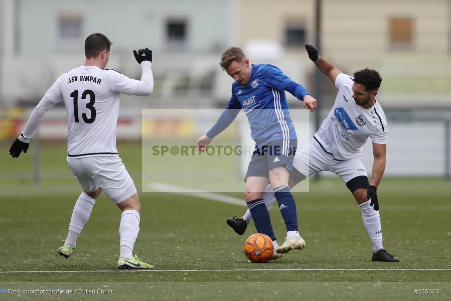 Yannick Sprenger, Kunstrasenspielfeld, Rimpar, 28.01.2023, sport, action, BFV, Fussball, Landesliga Nordwest, Landesfreundschaftsspiele, TSV, ASV, TSV Gochsheim, ASV Rimpar - Bild-ID: 2350031