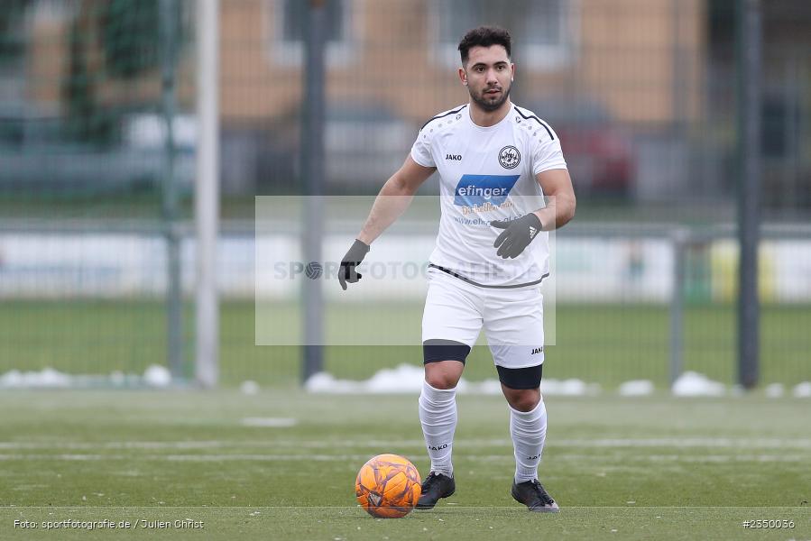 Johan Brahimi, Kunstrasenspielfeld, Rimpar, 28.01.2023, sport, action, BFV, Fussball, Landesliga Nordwest, Landesfreundschaftsspiele, TSV, ASV, TSV Gochsheim, ASV Rimpar - Bild-ID: 2350036