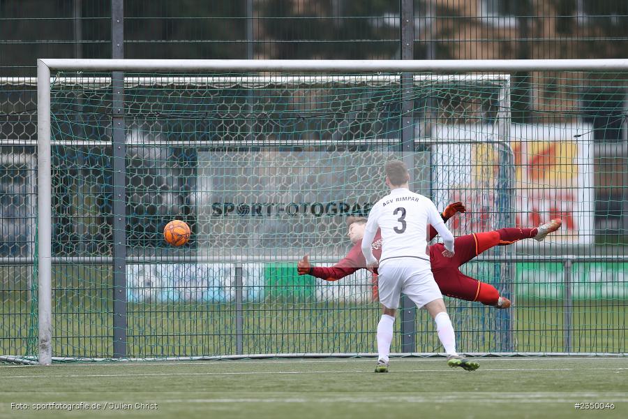 Robin Michel, Kunstrasenspielfeld, Rimpar, 28.01.2023, sport, action, BFV, Fussball, Landesliga Nordwest, Landesfreundschaftsspiele, TSV, ASV, TSV Gochsheim, ASV Rimpar - Bild-ID: 2350046 Robin Michel, Kunstrasenspielfeld, Rimpar, 28.01.2023, sport, action, BFV, Fussball, Landesliga Nordwest, Landesfreundschaftsspiele, TSV, ASV, TSV Gochsheim, ASV Rimpar - Bild-ID: 2350046
