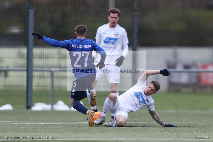 Marco Kramosch, Kunstrasenspielfeld, Rimpar, 28.01.2023, sport, action, BFV, Fussball, Landesliga Nordwest, Landesfreundschaftsspiele, TSV, ASV, TSV Gochsheim, ASV Rimpar - Bild-ID: 2350058 Marco Kramosch, Kunstrasenspielfeld, Rimpar, 28.01.2023, sport, action, BFV, Fussball, Landesliga Nordwest, Landesfreundschaftsspiele, TSV, ASV, TSV Gochsheim, ASV Rimpar - Bild-ID: 2350058