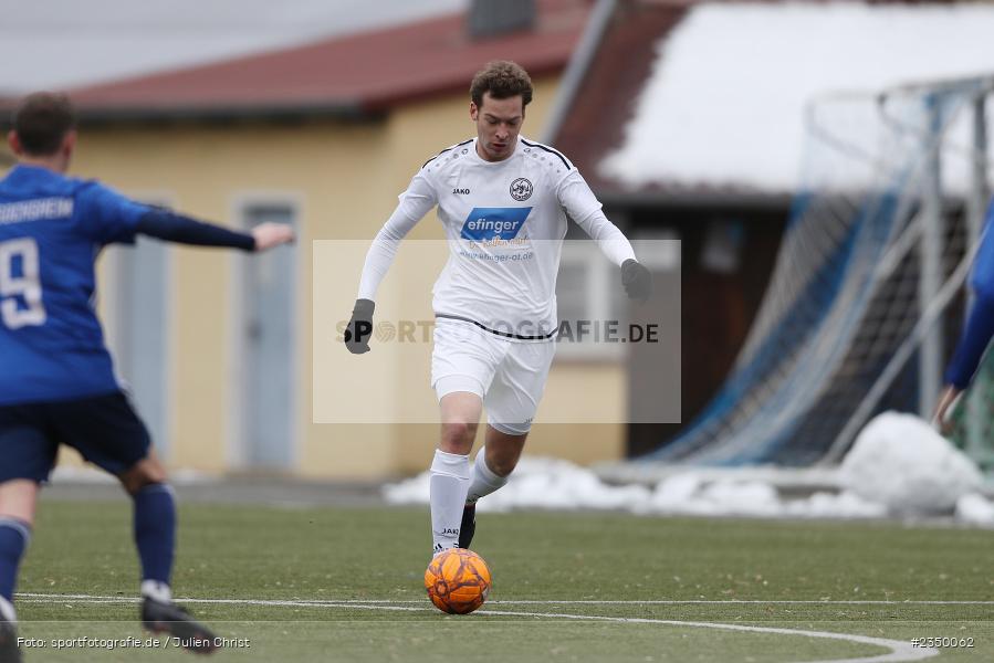 Andreas Hagen, Kunstrasenspielfeld, Rimpar, 28.01.2023, sport, action, BFV, Fussball, Landesliga Nordwest, Landesfreundschaftsspiele, TSV, ASV, TSV Gochsheim, ASV Rimpar - Bild-ID: 2350062 Andreas Hagen, Kunstrasenspielfeld, Rimpar, 28.01.2023, sport, action, BFV, Fussball, Landesliga Nordwest, Landesfreundschaftsspiele, TSV, ASV, TSV Gochsheim, ASV Rimpar - Bild-ID: 2350062