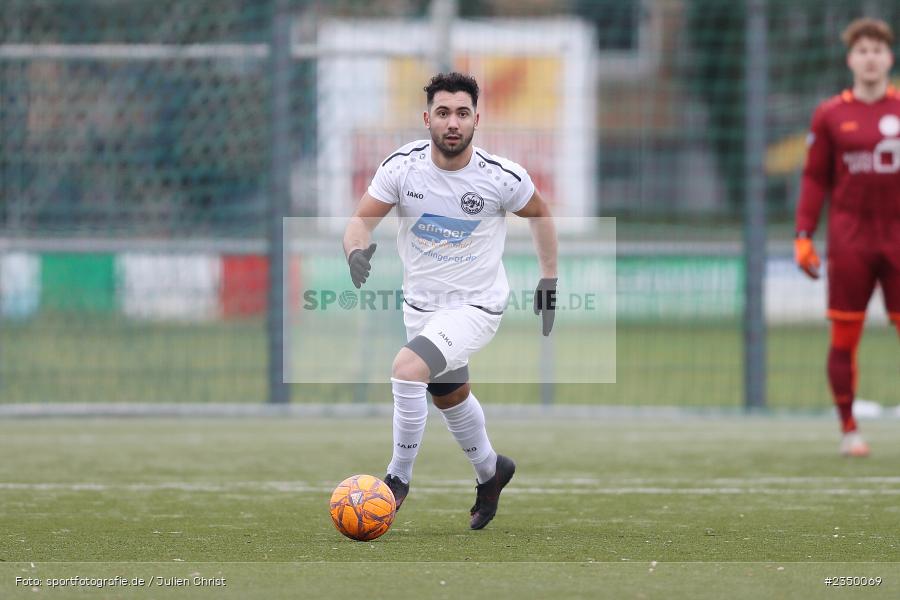 Johan Brahimi, Kunstrasenspielfeld, Rimpar, 28.01.2023, sport, action, BFV, Fussball, Landesliga Nordwest, Landesfreundschaftsspiele, TSV, ASV, TSV Gochsheim, ASV Rimpar - Bild-ID: 2350069 Johan Brahimi, Kunstrasenspielfeld, Rimpar, 28.01.2023, sport, action, BFV, Fussball, Landesliga Nordwest, Landesfreundschaftsspiele, TSV, ASV, TSV Gochsheim, ASV Rimpar - Bild-ID: 2350069
