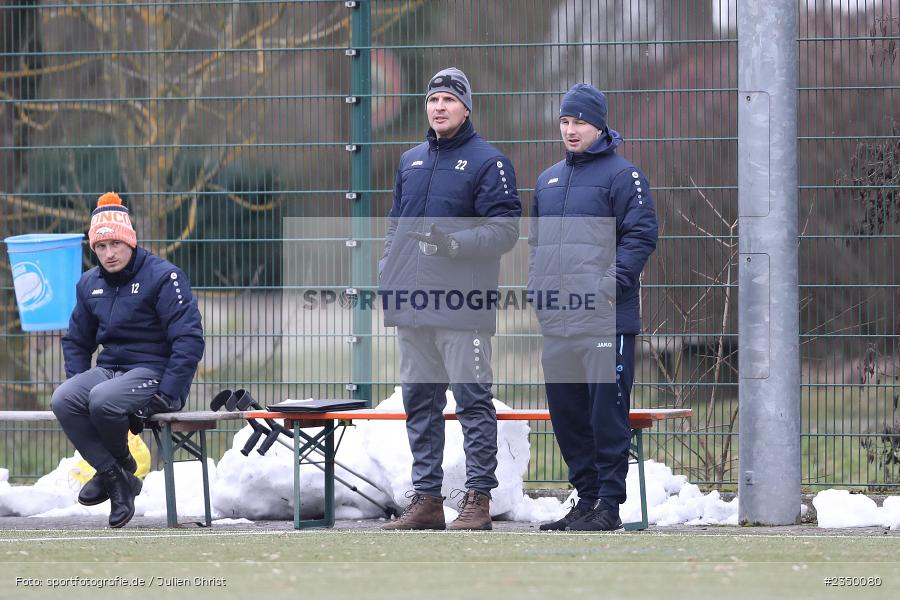 Trainer, Tobias Jäger, Kunstrasenspielfeld, Rimpar, 28.01.2023, sport, action, BFV, Fussball, Landesliga Nordwest, Landesfreundschaftsspiele, TSV, ASV, TSV Gochsheim, ASV Rimpar - Bild-ID: 2350080
