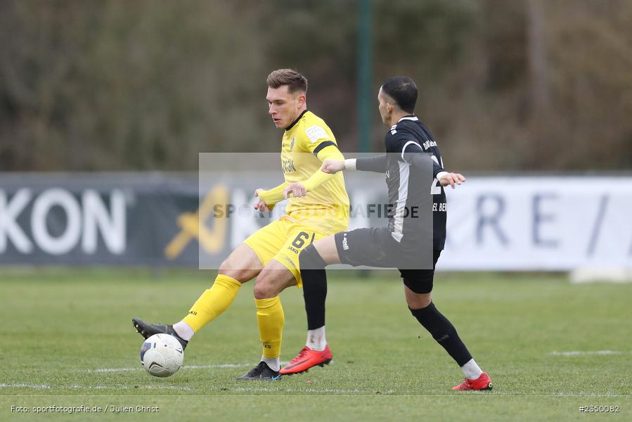 Marius Wegmann, Sportgelände Am Sonnenstuhl, Randersacker, 28.01.2023, sport, action, BFV, Fussball, Bayernliga Nord, Regionalliga Bayern, Landesfreundschaftsspiele, DJK, FWK, DJK Gebenbach, FC Würzburger Kickers - Bild-ID: 2350082