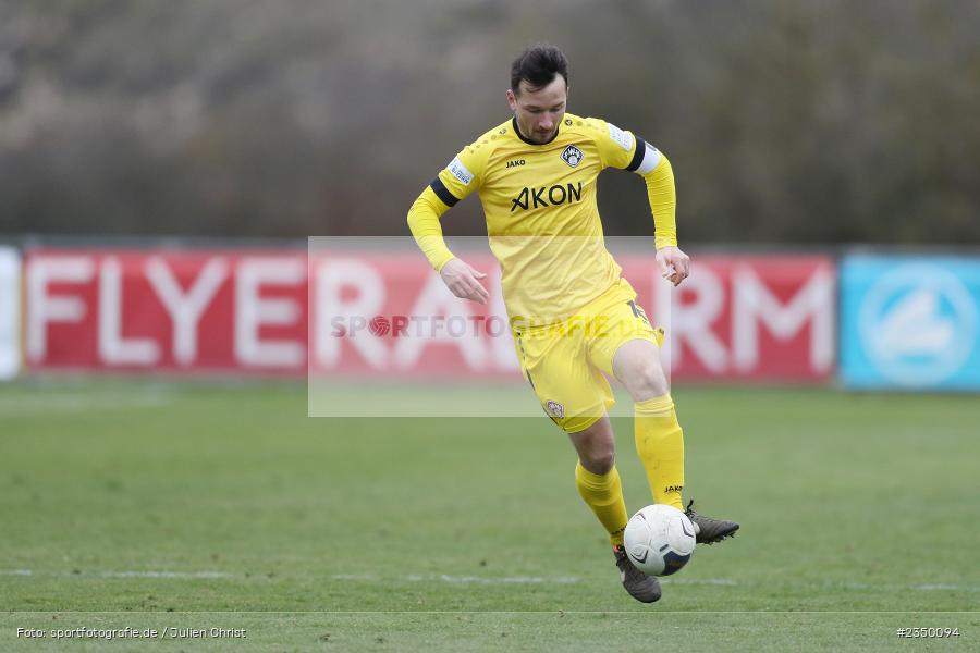 Peter Kurzweg, Sportgelände Am Sonnenstuhl, Randersacker, 28.01.2023, sport, action, BFV, Fussball, Bayernliga Nord, Regionalliga Bayern, Landesfreundschaftsspiele, DJK, FWK, DJK Gebenbach, FC Würzburger Kickers - Bild-ID: 2350094