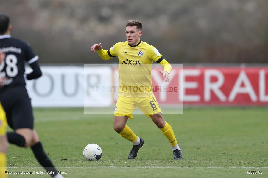 Marius Wegmann, Sportgelände Am Sonnenstuhl, Randersacker, 28.01.2023, sport, action, BFV, Fussball, Bayernliga Nord, Regionalliga Bayern, Landesfreundschaftsspiele, DJK, FWK, DJK Gebenbach, FC Würzburger Kickers - Bild-ID: 2350102