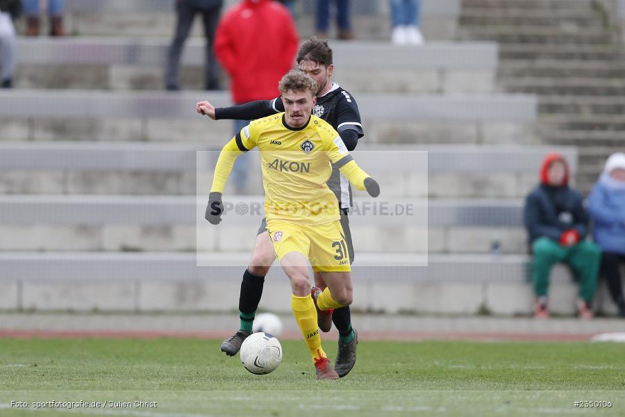 Tim Littmann, Sportgelände Am Sonnenstuhl, Randersacker, 28.01.2023, sport, action, BFV, Fussball, Bayernliga Nord, Regionalliga Bayern, Landesfreundschaftsspiele, DJK, FWK, DJK Gebenbach, FC Würzburger Kickers - Bild-ID: 2350106