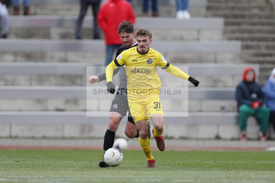 Tim Littmann, Sportgelände Am Sonnenstuhl, Randersacker, 28.01.2023, sport, action, BFV, Fussball, Bayernliga Nord, Regionalliga Bayern, Landesfreundschaftsspiele, DJK, FWK, DJK Gebenbach, FC Würzburger Kickers - Bild-ID: 2350107