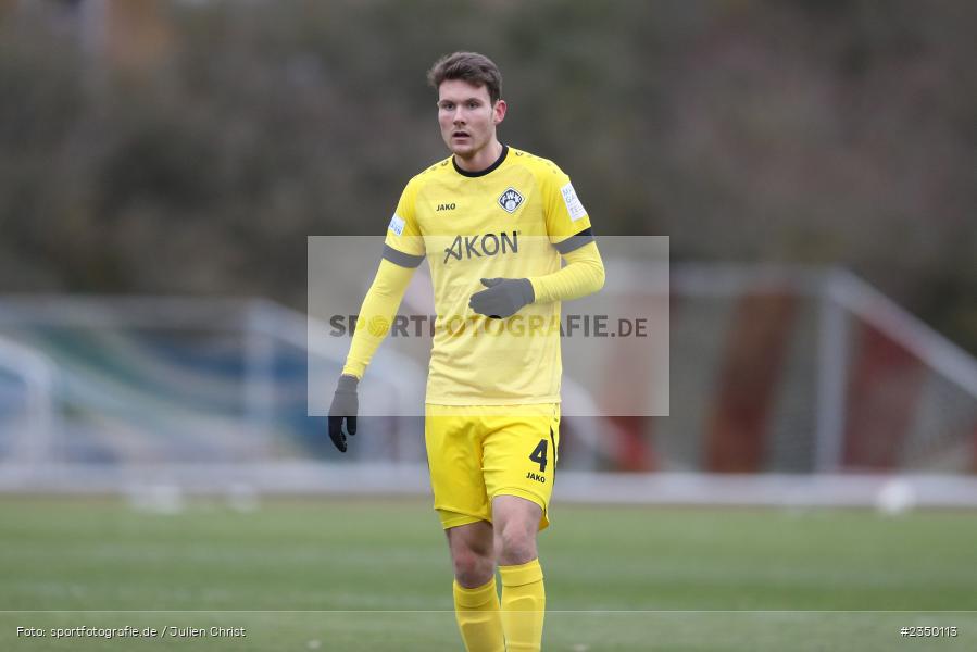 Lukas Müller, Sportgelände Am Sonnenstuhl, Randersacker, 28.01.2023, sport, action, BFV, Fussball, Bayernliga Nord, Regionalliga Bayern, Landesfreundschaftsspiele, DJK, FWK, DJK Gebenbach, FC Würzburger Kickers - Bild-ID: 2350113