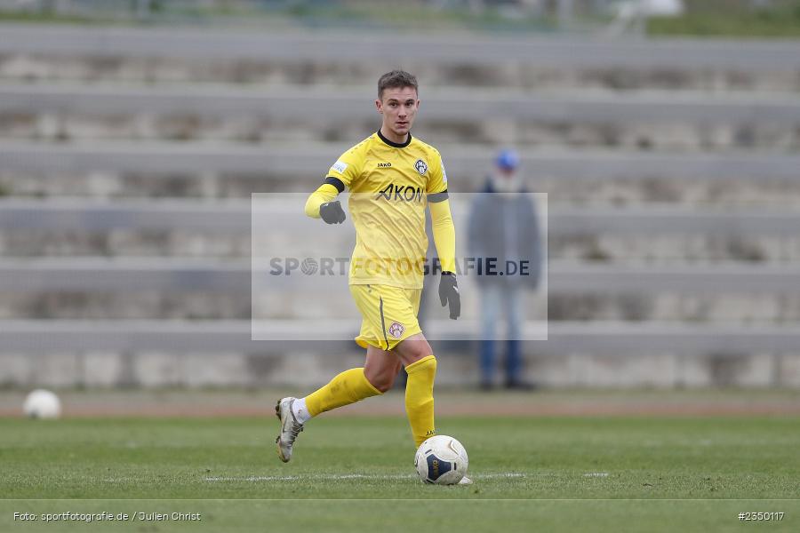 Maximilian Zaiser, Sportgelände Am Sonnenstuhl, Randersacker, 28.01.2023, sport, action, BFV, Fussball, Bayernliga Nord, Regionalliga Bayern, Landesfreundschaftsspiele, DJK, FWK, DJK Gebenbach, FC Würzburger Kickers - Bild-ID: 2350117