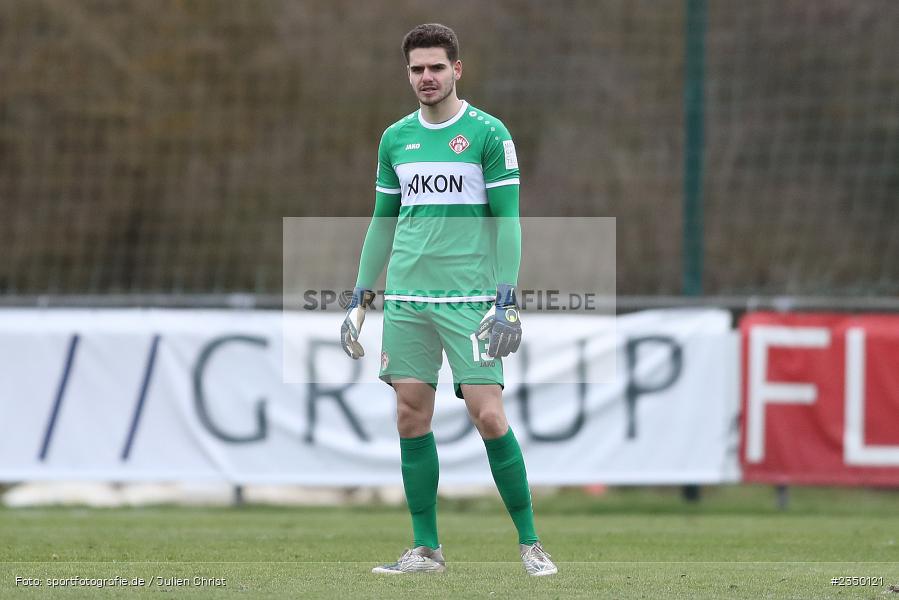 Maximilian Pérez Hintermeier, Sportgelände Am Sonnenstuhl, Randersacker, 28.01.2023, sport, action, BFV, Fussball, Bayernliga Nord, Regionalliga Bayern, Landesfreundschaftsspiele, DJK, FWK, DJK Gebenbach, FC Würzburger Kickers - Bild-ID: 2350121