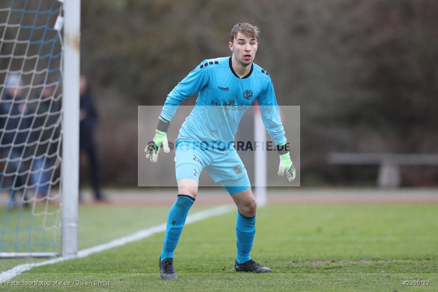 Christoph Lindner, Sportgelände Am Sonnenstuhl, Randersacker, 28.01.2023, sport, action, BFV, Fussball, Bayernliga Nord, Regionalliga Bayern, Landesfreundschaftsspiele, DJK, FWK, DJK Gebenbach, FC Würzburger Kickers - Bild-ID: 2350122