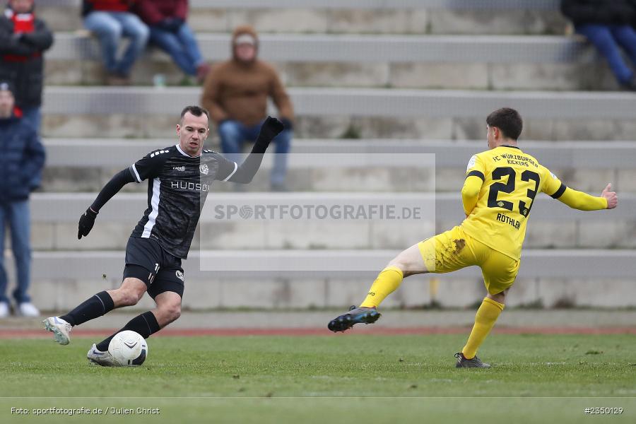 Timo Kohler, Sportgelände Am Sonnenstuhl, Randersacker, 28.01.2023, sport, action, BFV, Fussball, Bayernliga Nord, Regionalliga Bayern, Landesfreundschaftsspiele, DJK, FWK, DJK Gebenbach, FC Würzburger Kickers - Bild-ID: 2350129