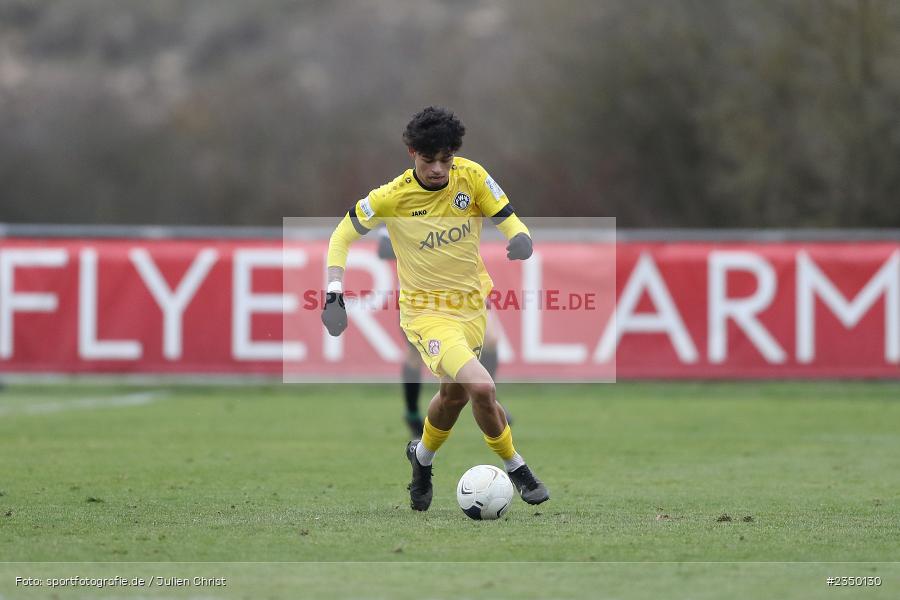 FLYERALARM, Andre Leipold, Sportgelände Am Sonnenstuhl, Randersacker, 28.01.2023, sport, action, BFV, Fussball, Bayernliga Nord, Regionalliga Bayern, Landesfreundschaftsspiele, DJK, FWK, DJK Gebenbach, FC Würzburger Kickers - Bild-ID: 2350130