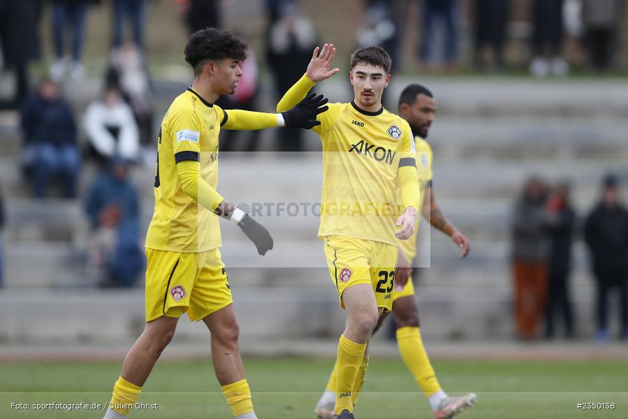 Samuel Röthlein, Sportgelände Am Sonnenstuhl, Randersacker, 28.01.2023, sport, action, BFV, Fussball, Bayernliga Nord, Regionalliga Bayern, Landesfreundschaftsspiele, DJK, FWK, DJK Gebenbach, FC Würzburger Kickers - Bild-ID: 2350138