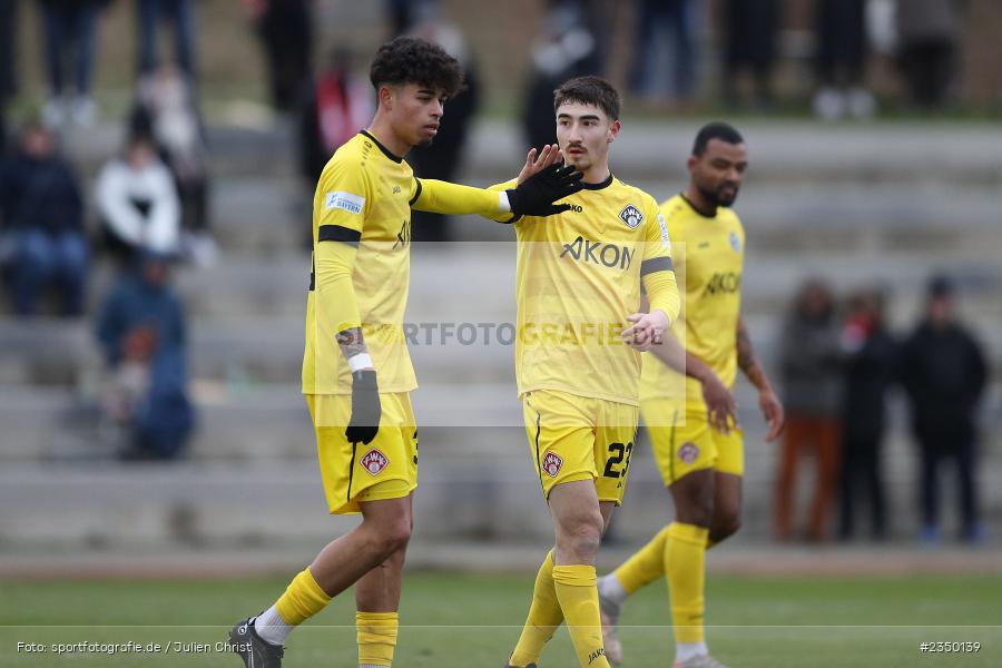 Samuel Röthlein, Sportgelände Am Sonnenstuhl, Randersacker, 28.01.2023, sport, action, BFV, Fussball, Bayernliga Nord, Regionalliga Bayern, Landesfreundschaftsspiele, DJK, FWK, DJK Gebenbach, FC Würzburger Kickers - Bild-ID: 2350139