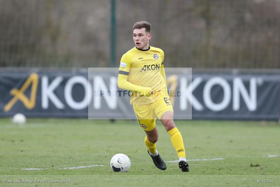 AKON, Marius Wegmann, Sportgelände Am Sonnenstuhl, Randersacker, 28.01.2023, sport, action, BFV, Fussball, Bayernliga Nord, Regionalliga Bayern, Landesfreundschaftsspiele, DJK, FWK, DJK Gebenbach, FC Würzburger Kickers - Bild-ID: 2350140