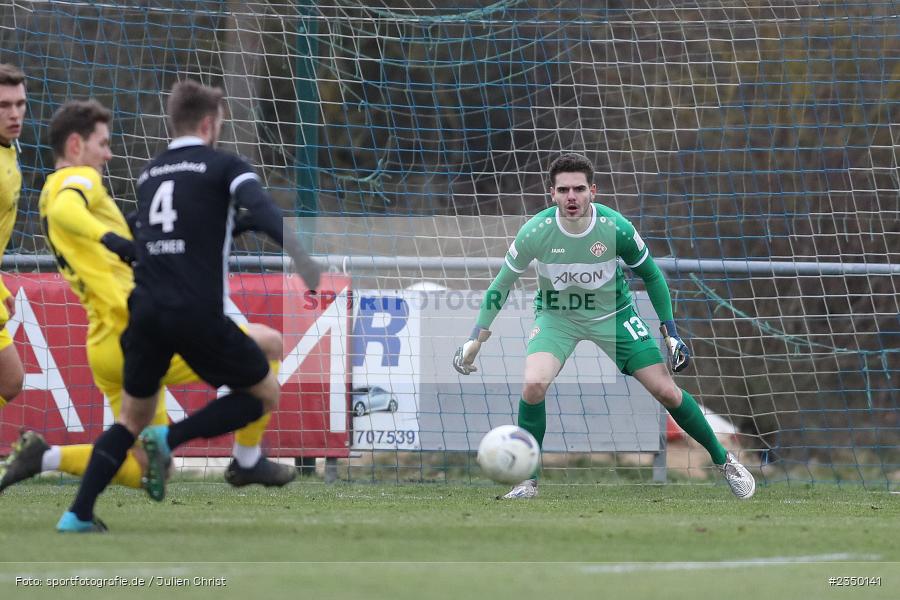 Maximilian Pérez Hintermeier, Sportgelände Am Sonnenstuhl, Randersacker, 28.01.2023, sport, action, BFV, Fussball, Bayernliga Nord, Regionalliga Bayern, Landesfreundschaftsspiele, DJK, FWK, DJK Gebenbach, FC Würzburger Kickers - Bild-ID: 2350141