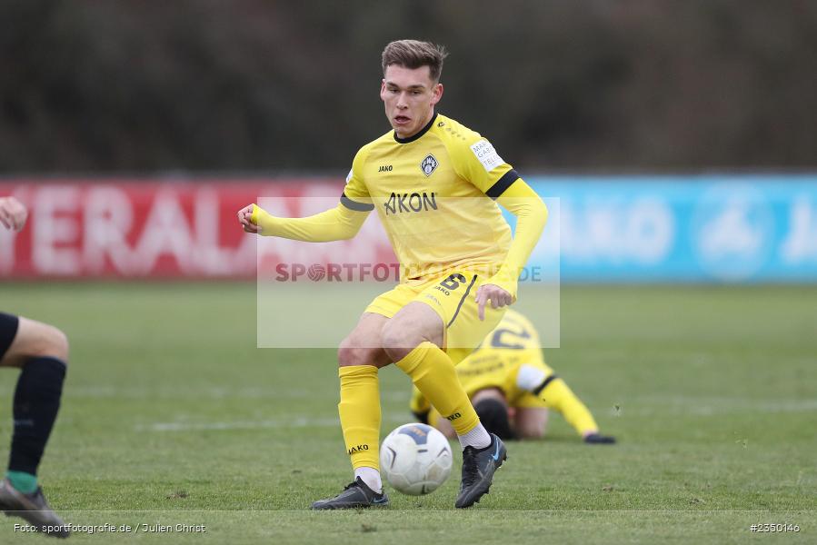 Marius Wegmann, Sportgelände Am Sonnenstuhl, Randersacker, 28.01.2023, sport, action, BFV, Fussball, Bayernliga Nord, Regionalliga Bayern, Landesfreundschaftsspiele, DJK, FWK, DJK Gebenbach, FC Würzburger Kickers - Bild-ID: 2350146