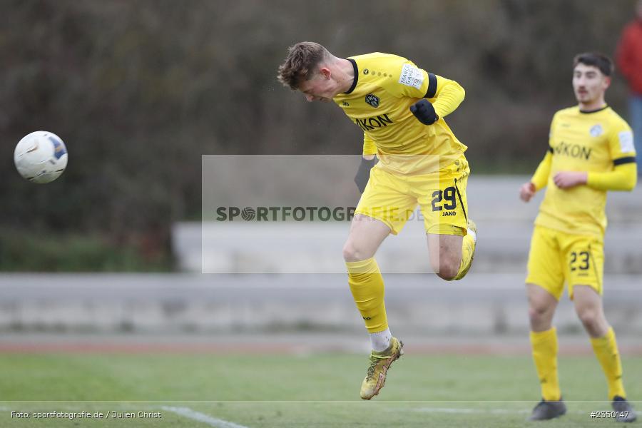 Franz Helmer, Sportgelände Am Sonnenstuhl, Randersacker, 28.01.2023, sport, action, BFV, Fussball, Bayernliga Nord, Regionalliga Bayern, Landesfreundschaftsspiele, DJK, FWK, DJK Gebenbach, FC Würzburger Kickers - Bild-ID: 2350147