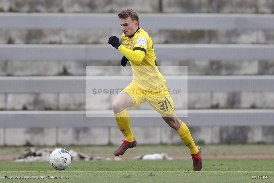 Tim Littmann, Sportgelände Am Sonnenstuhl, Randersacker, 28.01.2023, sport, action, BFV, Fussball, Bayernliga Nord, Regionalliga Bayern, Landesfreundschaftsspiele, DJK, FWK, DJK Gebenbach, FC Würzburger Kickers - Bild-ID: 2350150