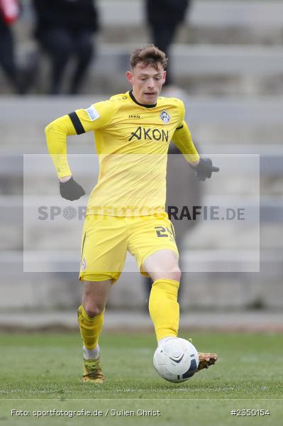 Franz Helmer, Sportgelände Am Sonnenstuhl, Randersacker, 28.01.2023, sport, action, BFV, Fussball, Bayernliga Nord, Regionalliga Bayern, Landesfreundschaftsspiele, DJK, FWK, DJK Gebenbach, FC Würzburger Kickers - Bild-ID: 2350154