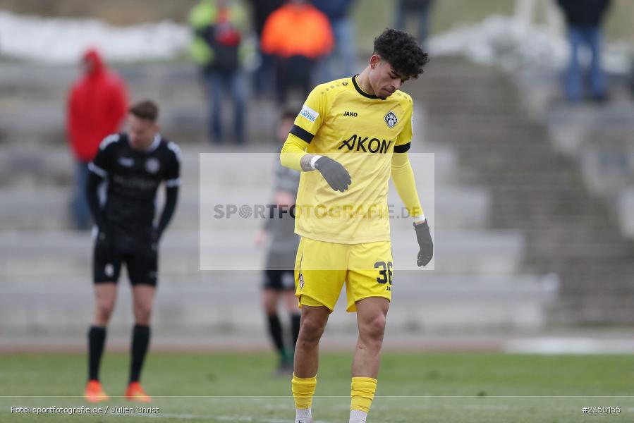 Andre Leipold, Sportgelände Am Sonnenstuhl, Randersacker, 28.01.2023, sport, action, BFV, Fussball, Bayernliga Nord, Regionalliga Bayern, Landesfreundschaftsspiele, DJK, FWK, DJK Gebenbach, FC Würzburger Kickers - Bild-ID: 2350155