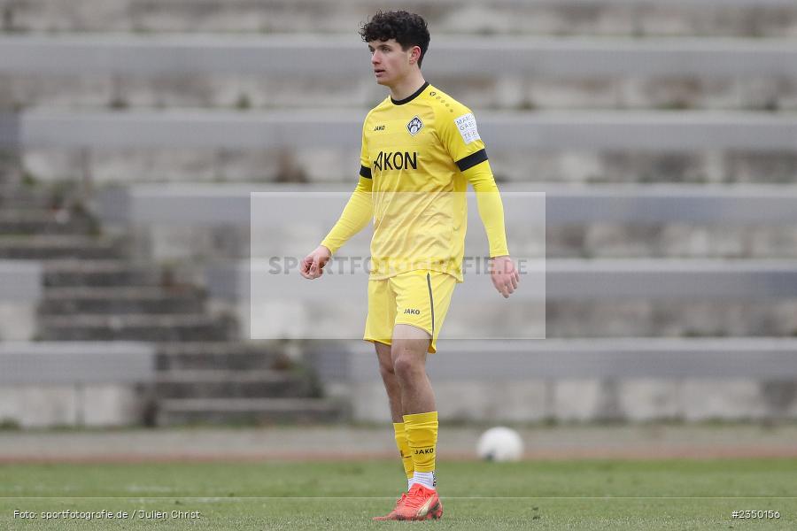 Marcel Fischer, Sportgelände Am Sonnenstuhl, Randersacker, 28.01.2023, sport, action, BFV, Fussball, Bayernliga Nord, Regionalliga Bayern, Landesfreundschaftsspiele, DJK, FWK, DJK Gebenbach, FC Würzburger Kickers - Bild-ID: 2350156