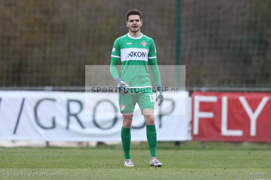 Maximilian Pérez Hintermeier, Sportgelände Am Sonnenstuhl, Randersacker, 28.01.2023, sport, action, BFV, Fussball, Bayernliga Nord, Regionalliga Bayern, Landesfreundschaftsspiele, DJK, FWK, DJK Gebenbach, FC Würzburger Kickers - Bild-ID: 2350162