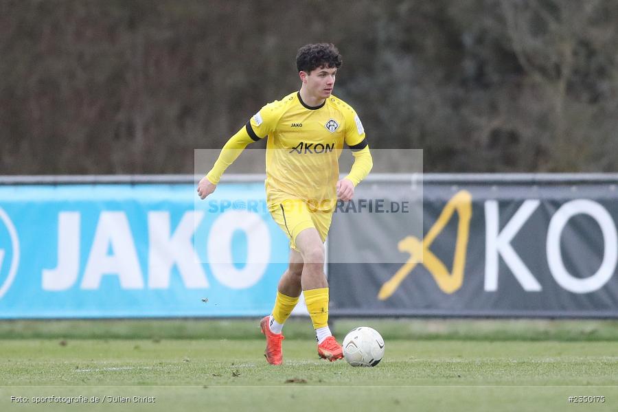 Marcel Fischer, Sportgelände Am Sonnenstuhl, Randersacker, 28.01.2023, sport, action, BFV, Fussball, Bayernliga Nord, Regionalliga Bayern, Landesfreundschaftsspiele, DJK, FWK, DJK Gebenbach, FC Würzburger Kickers - Bild-ID: 2350175